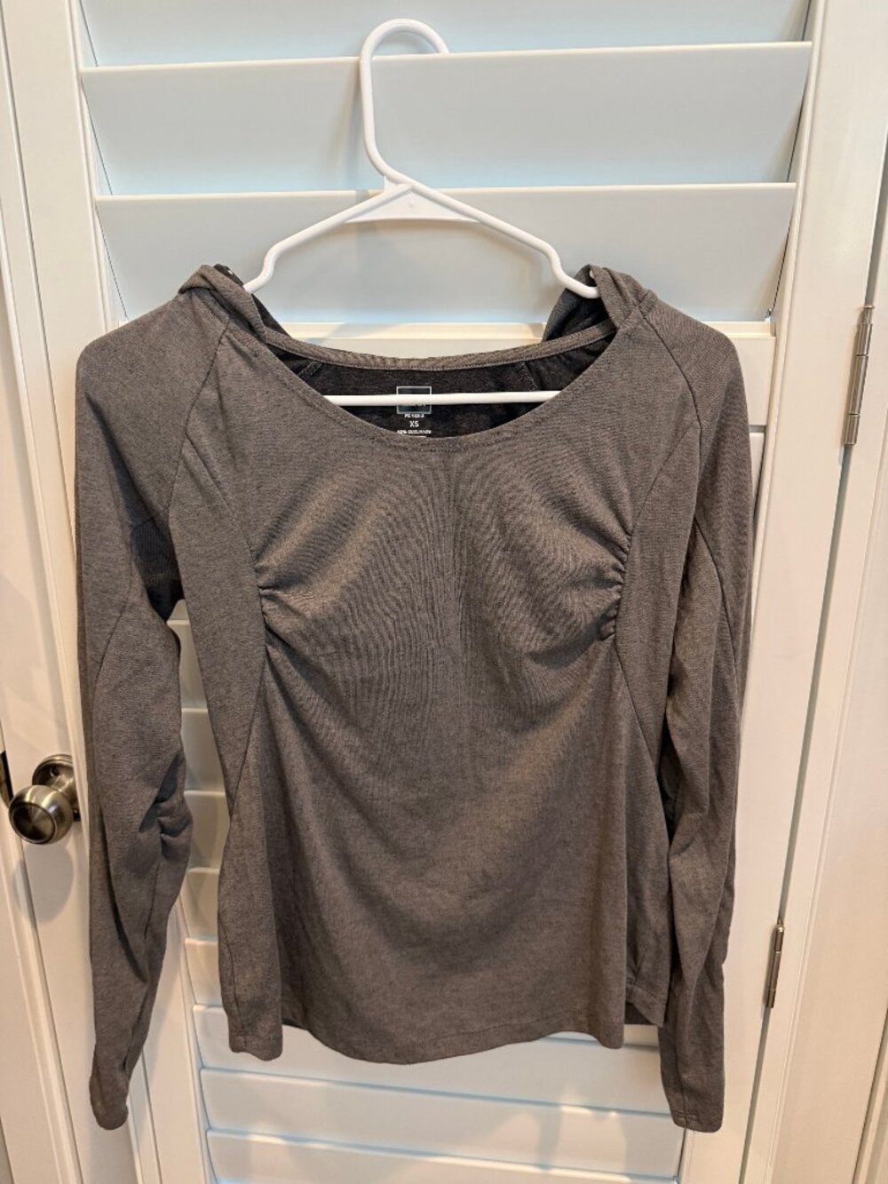 Slate Gray REI Thin Hoodie - Size XS